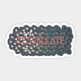 Tessellation Sticker